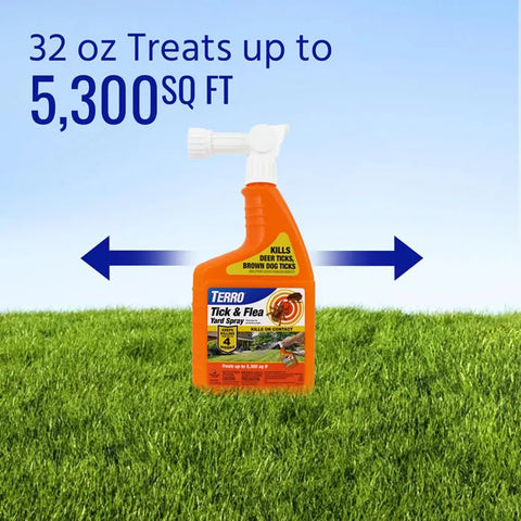 TERRO® Tick & Flea Yard Spray