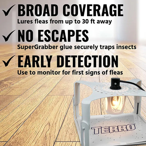 TERRO® Refillable Flea Trap