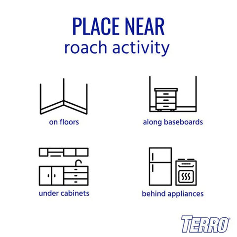 TERRO® Multi-Surface Roach Baits